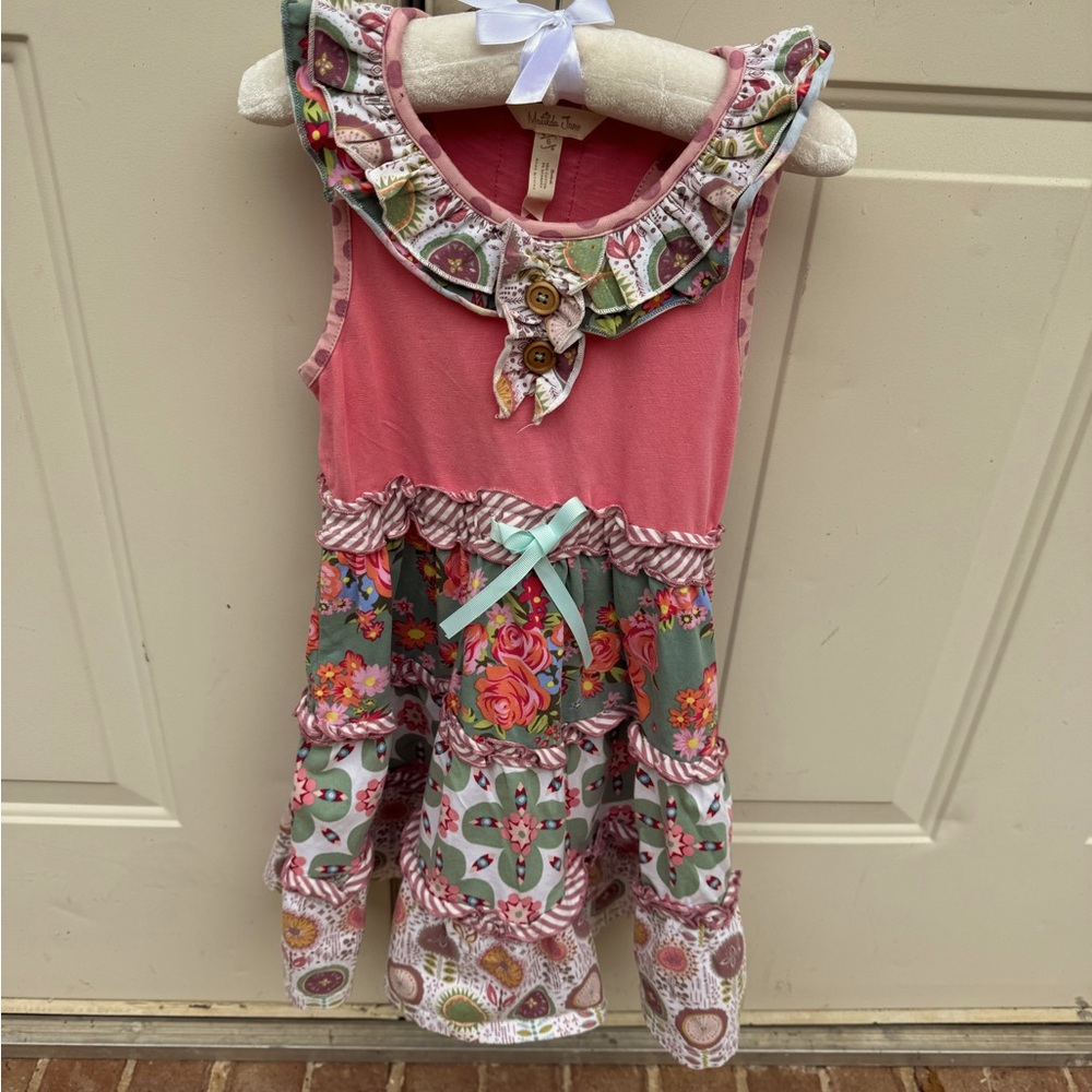Matilda Jane, Sleeveless, Floral, Dress, Size 6